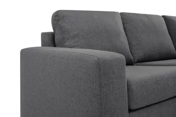 Crazy Limited Edition 4-sits Högervänd L-formad Schäslongsoffa i Tyg - Mörkgrå - Möbler - Vardagsrum - Soffor - Divansoffa & schäslong