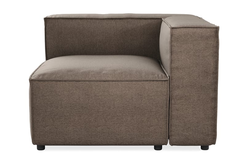 Cubo 2-sits Vänstermodul i Tyg 120 cm bred - Grå - Möbler - Vardagsrum - Soffor - 2-sits soffor
