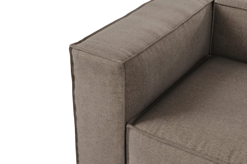 Cubo 2-sits Vänstermodul i Tyg 120 cm bred - Grå - Möbler - Vardagsrum - Soffor - 2-sits soffor