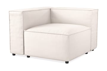 Cubo 2-sits Vänstermodul i Tyg 120 cm bred - Ljusbeige - Möbler - Vardagsrum - Soffor - 2-sits soffor