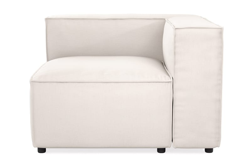 Cubo 2-sits Vänstermodul i Tyg 120 cm bred - Ljusbeige - Möbler - Vardagsrum - Soffor - 2-sits soffor