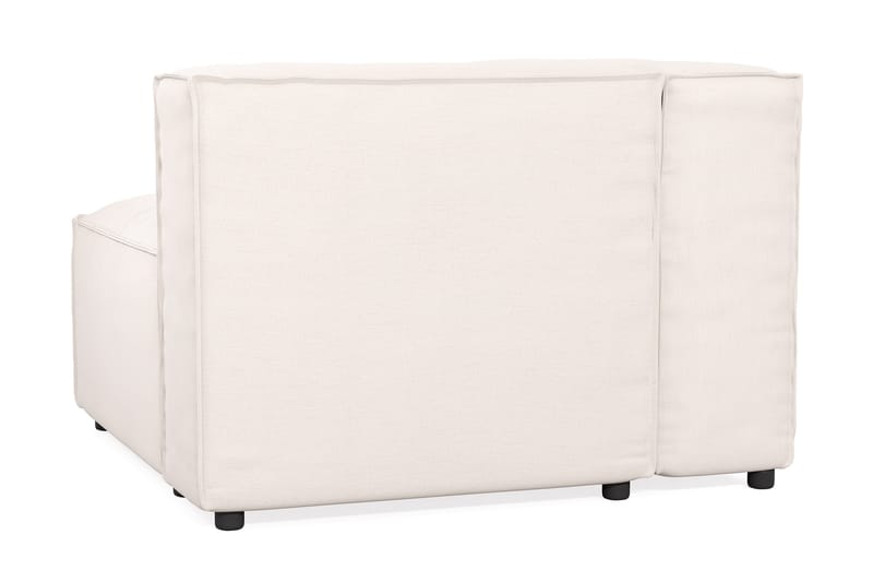 Cubo 2-sits Vänstermodul i Tyg 120 cm bred - Ljusbeige - Möbler - Vardagsrum - Soffor - 2-sits soffor
