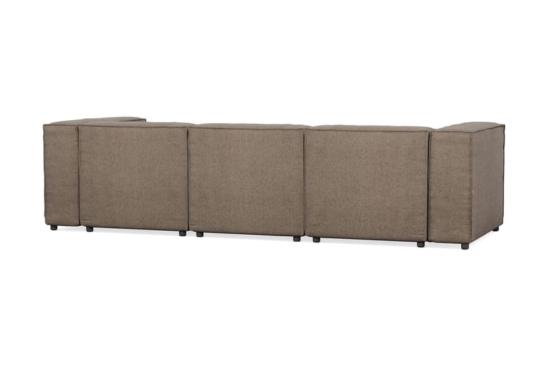 Cubo 4-sits Djup Modulsoffa i Tyg - Grå - Möbler - Vardagsrum - Soffor - 3-sits soffor