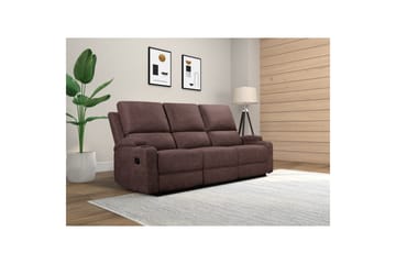 Dallas Reclinersoffa 3-sits - Brun - Möbler - Vardagsrum - Soffor - Reclinersoffor & Biosoffor