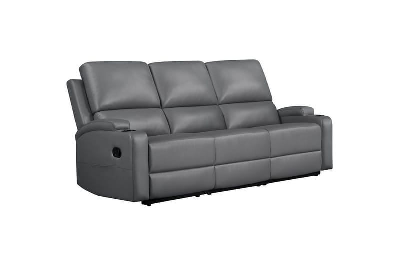 Dallas Reclinersoffa 3-sits - Grå - Möbler - Vardagsrum - Soffor - Reclinersoffor & Biosoffor