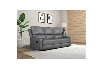 Dallas Reclinersoffa 3-sits - Grå - Möbler - Vardagsrum - Soffor - Reclinersoffor & Biosoffor