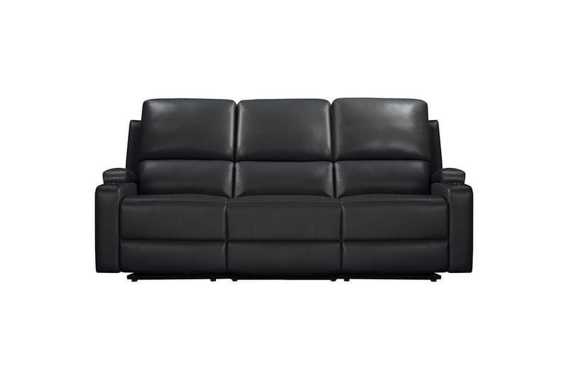 Dallas Reclinersoffa 3-sits, Svart
