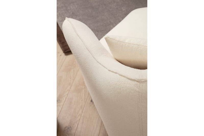 Damor Svängd Soffa 3-sits - Beige - Möbler - Vardagsrum - Soffor - 3-sits soffor