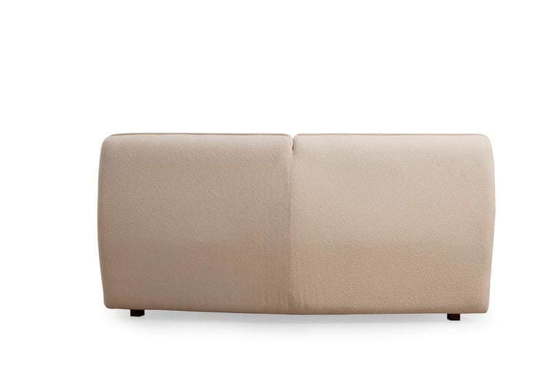 Damor Svängd Soffa 4-sits - Beige - Möbler - Vardagsrum - Soffor - 4-sits soffor