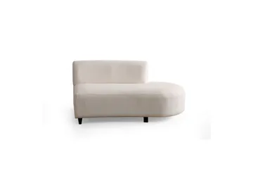 Dariya Svängd Soffa 3-sits - Cream - Möbler - Vardagsrum - Soffor - 3-sits soffor