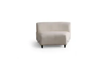 Dariya Svängd Soffa 3-sits - Cream - Möbler - Vardagsrum - Soffor - 3-sits soffor