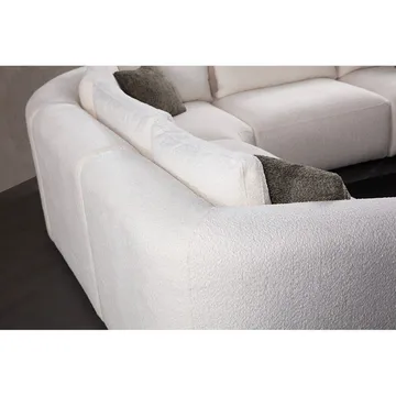 Dashwood 3-sits Hörnsoffa - Krämvit - Möbler - Vardagsrum - Soffor - Hörnsoffor
