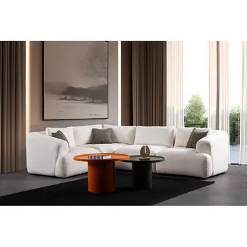 Dashwood 4-sits Hörnsoffa - Krämvit - Möbler - Vardagsrum - Soffor - Hörnsoffor