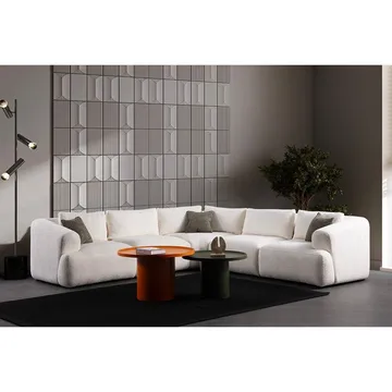 Dashwood 5-sits Hörnsoffa - Krämvit - Möbler - Vardagsrum - Soffor - Hörnsoffor