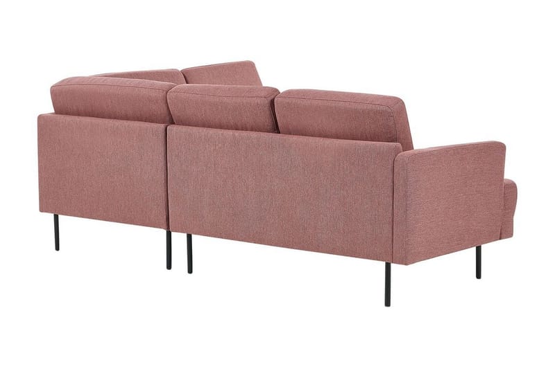 Deajna Hörnsoffa 4-sits - Rosa/Brun/Svart - Möbler - Vardagsrum - Soffor - Hörnsoffor