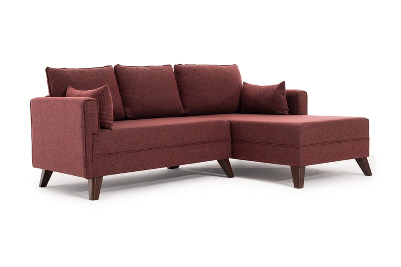 DENMARK Bäddsoffa 2-sits Röd - Bäddsoffor - Hörnbäddsoffa