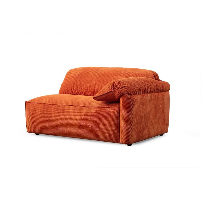 Derebasi 3-sits Soffa - Orange - Möbler - Vardagsrum - Soffor - 3-sits soffor