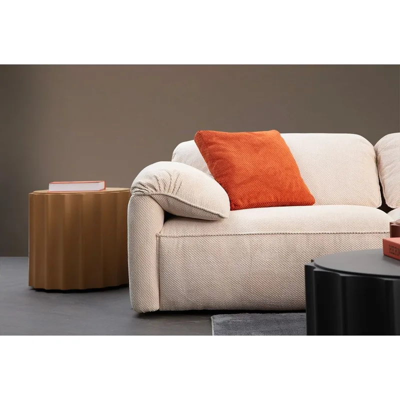 Derebasi 6-sits Hörnsoffa Två Hörn - Krämvit - Möbler - Vardagsrum - Soffor - Hörnsoffor