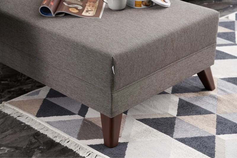 Antigua Divansoffa Vänster - Brun - Möbler - Vardagsrum - Soffor - Divansoffa & schäslong