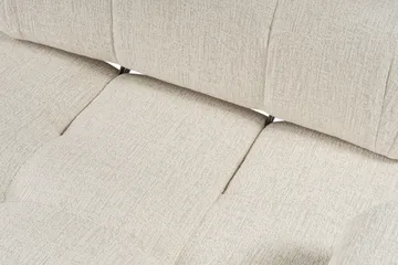Belgin Bubblig Divansoffa 3-sits 315 cm med utfällbara armstöd och ryggstöd - Ljus / Beige - Möbler - Vardagsrum - Soffor - Modulsoffor - Komplett modulsoffa