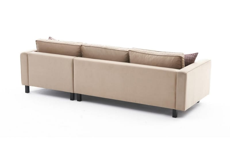 BELLSON Soffa m. Divan 4-sits Beige - Divansoffa & schäslong