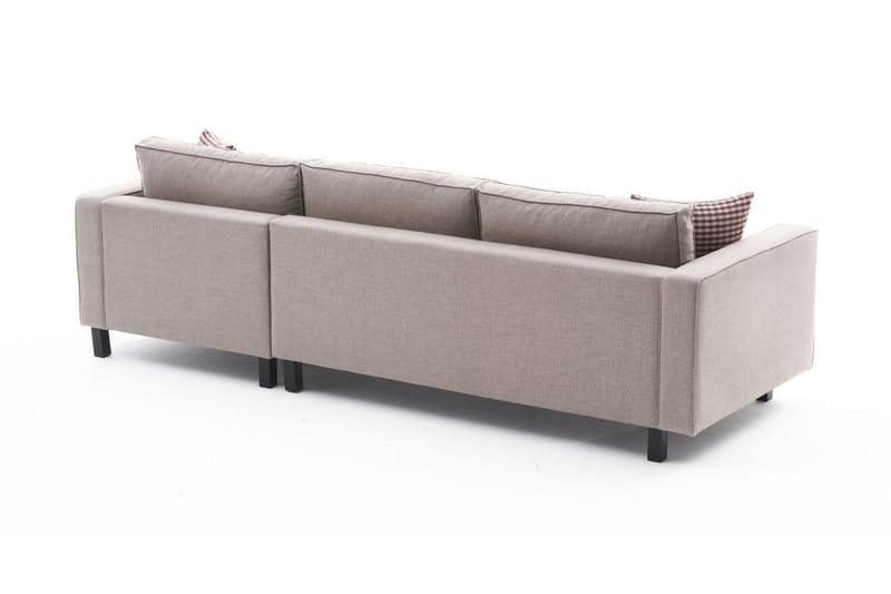 BELLSON Soffa m. Divan 4-sits Cream - Divansoffa & schäslong