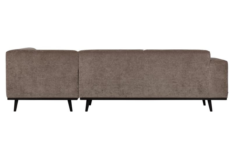BOORLEY 3-Sits Soffa med Schäslong Höger Taupe - Möbler - Vardagsrum - Soffor - Divansoffa & schäslong