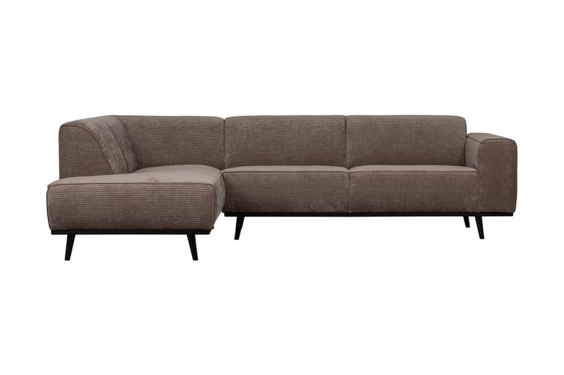 BOORLEY 3-Sits Soffa med Schäslong Vänster Taupe - Möbler - Vardagsrum - Soffor - Divansoffa & schäslong