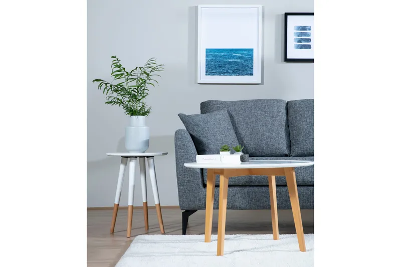 Bouchelle Hörnsoffa med Divan Höger - Grå - Möbler - Vardagsrum - Soffor - Divansoffa & schäslong