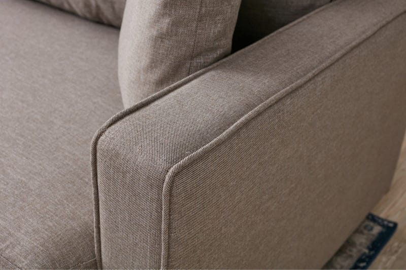 Braneles Soffa m. Divan 4-sits - Beige - Möbler - Vardagsrum - Soffor - Divansoffa & schäslong
