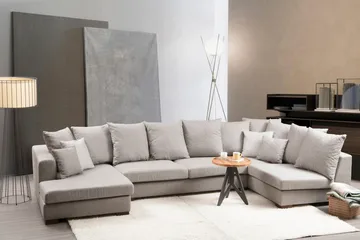 Castelloli Divansoffa - Beige - Möbler - Vardagsrum - Soffor - Hörnsoffor