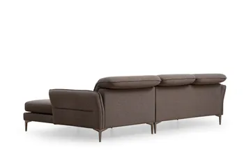 Chandara Soffa m. Divan 3-sits - Grå - Möbler - Vardagsrum - Soffor - Divansoffa & schäslong