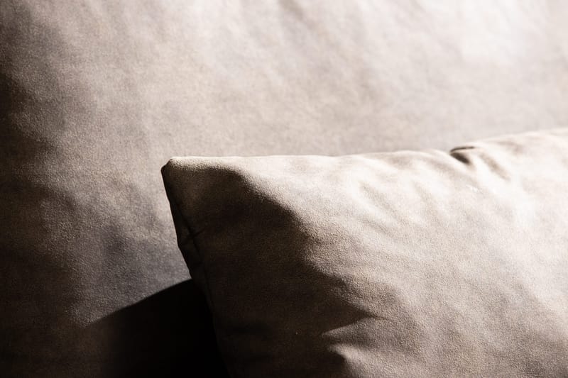 Copenhagen 4-sits Högervänd L-formad Divansoffa i Konstläder - Mörkgrå - Möbler - Vardagsrum - Soffor - Divansoffa & schäslong