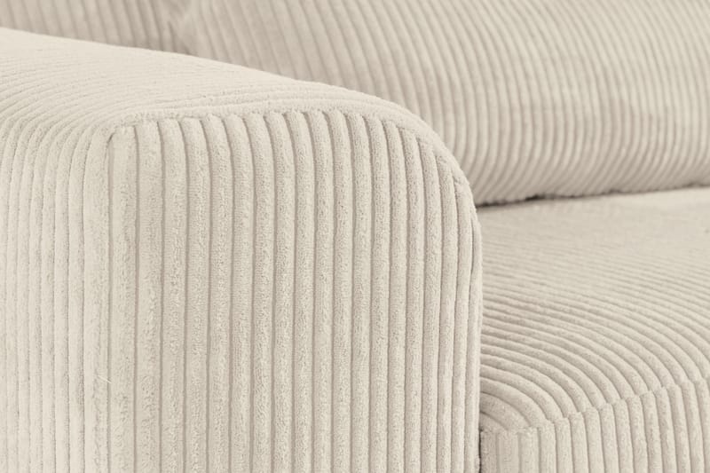 Copenhagen 4-sits Högervänd L-formad Divansoffa i Manchester - Beige - Möbler - Vardagsrum - Soffor - Divansoffa & schäslong