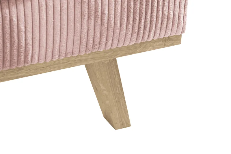 Copenhagen 4-sits Högervänd L-formad Divansoffa i Manchester - Rosa - Möbler - Vardagsrum - Soffor - Divansoffa & schäslong