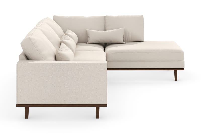 Copenhagen 4-sits Högervänd L-formad Divansoffa i Tyg - Beige - Möbler - Vardagsrum - Soffor - Divansoffa & schäslong