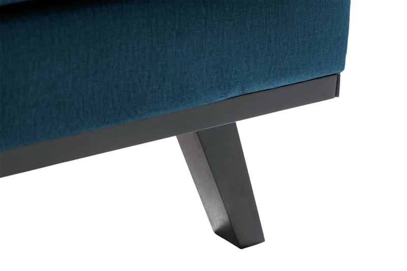 Copenhagen 4-sits Högervänd L-formad Schäslongsoffa i Sammet - Blå - Möbler - Vardagsrum - Soffor - Divansoffa & schäslong