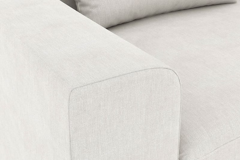 Copenhagen 4-sits Högervänd L-formad Schäslongsoffa i Tyg - Ljusgrå - Möbler - Vardagsrum - Soffor - Divansoffa & schäslong