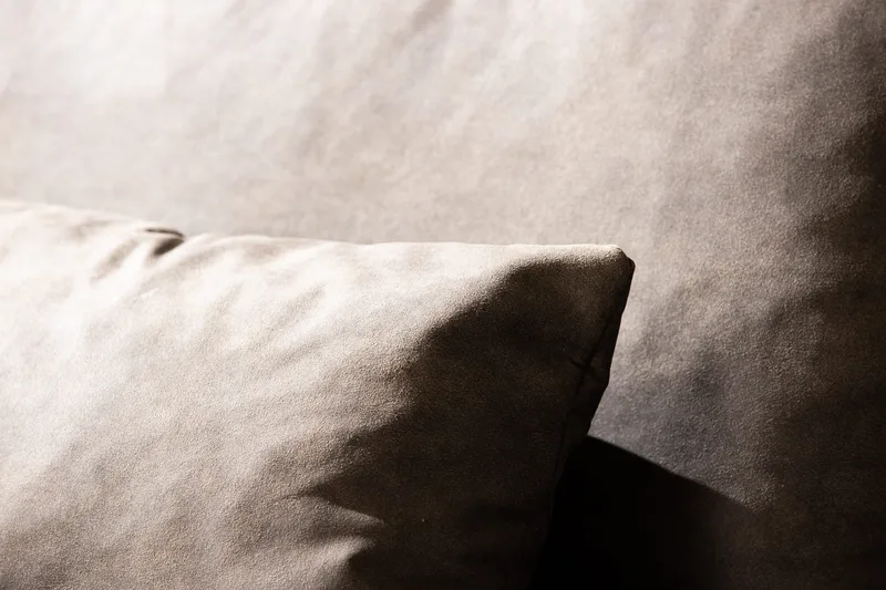 Copenhagen 4-sits Vänstervänd L-formad Divansoffa i Konstläder - Mörkgrå - Möbler - Vardagsrum - Soffor - Divansoffa & schäslong