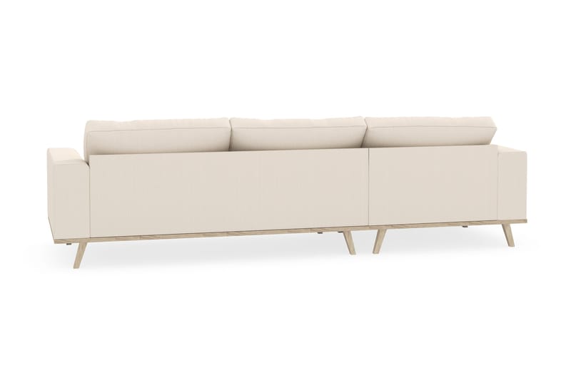 Copenhagen 4-sits Vänstervänd L-formad Divansoffa i Manchester - Beige - Möbler - Vardagsrum - Soffor - Divansoffa & schäslong