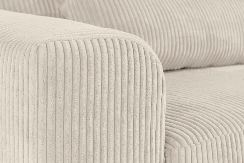 Copenhagen 4-sits Vänstervänd L-formad Divansoffa i Manchester - Beige - Möbler - Vardagsrum - Soffor - Divansoffa & schäslong