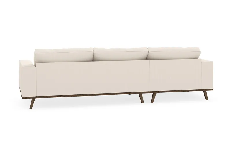 Copenhagen 4-sits Vänstervänd L-formad Divansoffa i Manchester - Beige - Möbler - Vardagsrum - Soffor - Divansoffa & schäslong