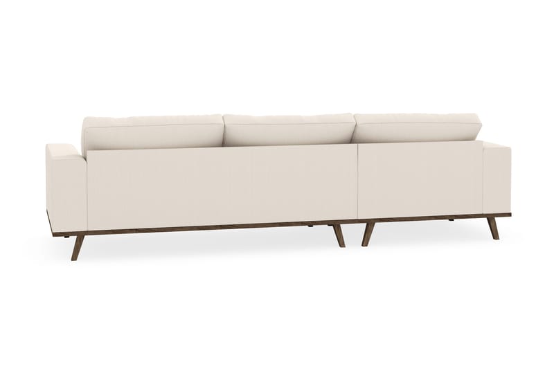 Copenhagen 4-sits Vänstervänd L-formad Divansoffa i Manchester - Beige - Möbler - Vardagsrum - Soffor - Divansoffa & schäslong