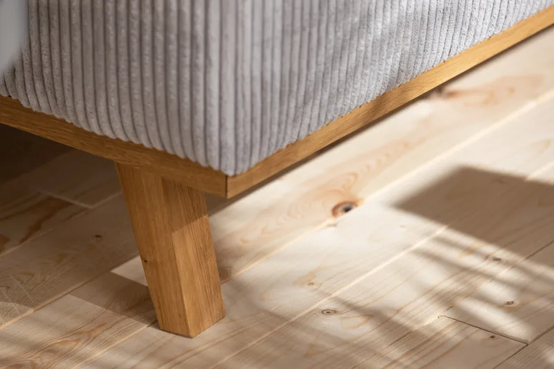 Copenhagen 4-sits Vänstervänd L-formad Divansoffa i Manchester - Ljusgrå - Möbler - Vardagsrum - Soffor - Divansoffa & schäslong