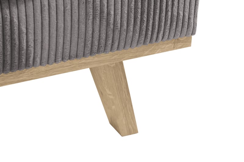 Copenhagen 4-sits Vänstervänd L-formad Divansoffa i Manchester - Mörkgrå - Möbler - Vardagsrum - Soffor - Divansoffa & schäslong