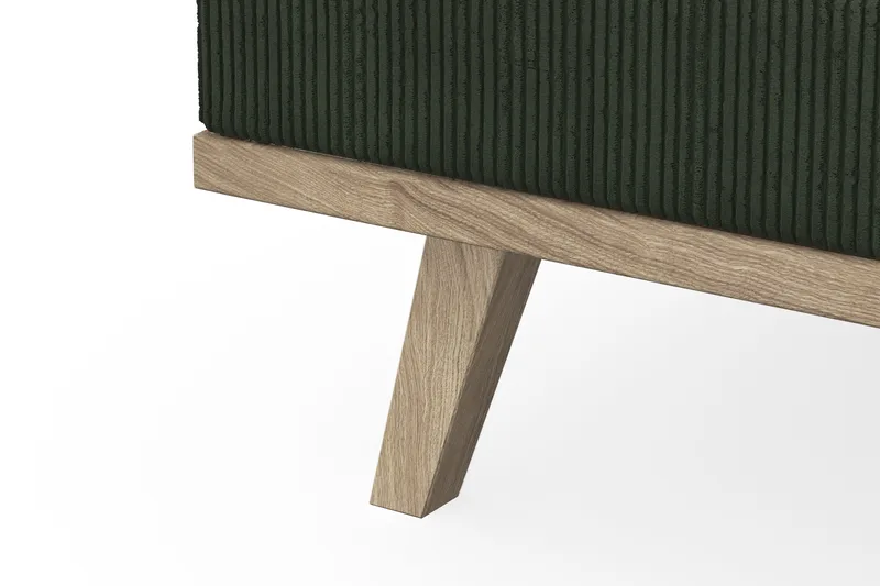 Copenhagen 4-sits Vänstervänd L-formad Divansoffa i Manchester - Mörkgrön - Möbler - Vardagsrum - Soffor - Divansoffa & schäslong