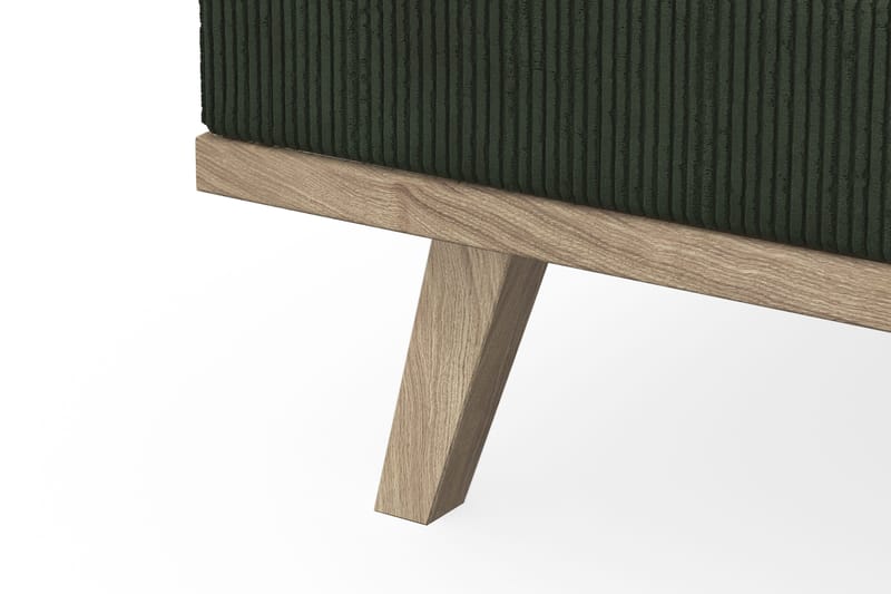 Copenhagen 4-sits Vänstervänd L-formad Divansoffa i Manchester - Mörkgrön - Möbler - Vardagsrum - Soffor - Divansoffa & schäslong