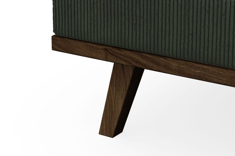 Copenhagen 4-sits Vänstervänd L-formad Divansoffa i Manchester - Mörkgrön - Möbler - Vardagsrum - Soffor - Divansoffa & schäslong