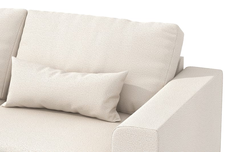 Copenhagen 4-sits Vänstervänd L-formad Divansoffa i Tyg - Beige - Möbler - Vardagsrum - Soffor - Divansoffa & schäslong