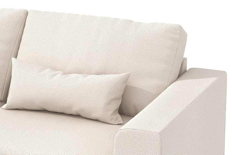 Copenhagen 4-sits Vänstervänd L-formad Divansoffa i Tyg - Beige - Möbler - Vardagsrum - Soffor - Divansoffa & schäslong
